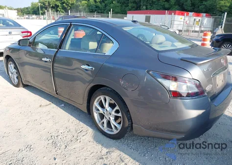 2014 Nissan Maxima 3.5 Sv from USA, damaged, VIN 1N4AA5AP2EC445345